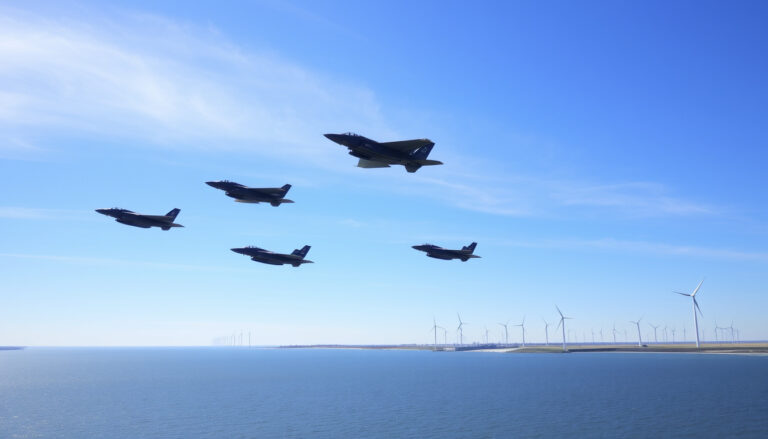 Militærfly over Danmark i dag: Hvorfor flyver kampfly og F-35